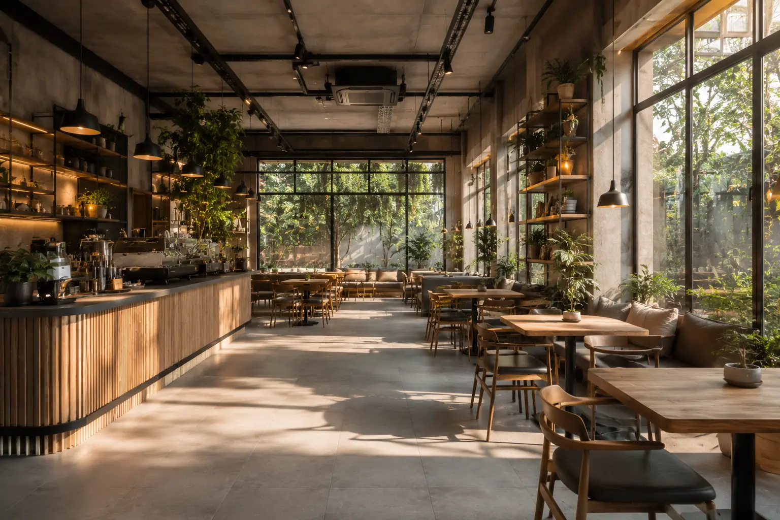 Cafe interior design in Greater Noida