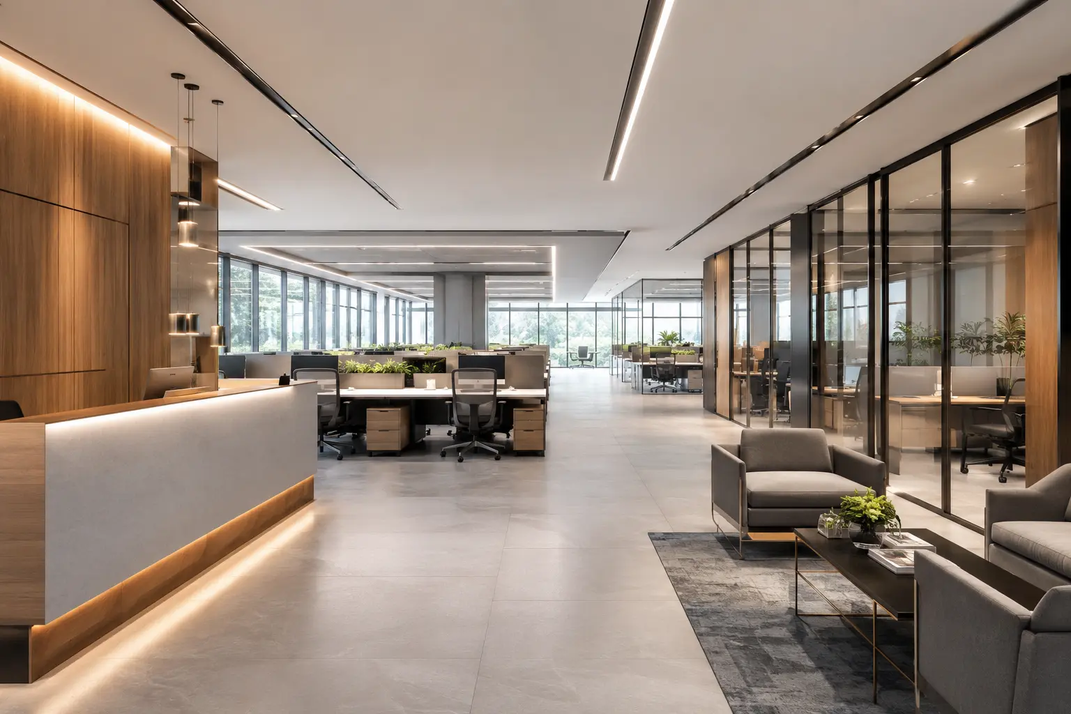 Office interior design in Greater Noida