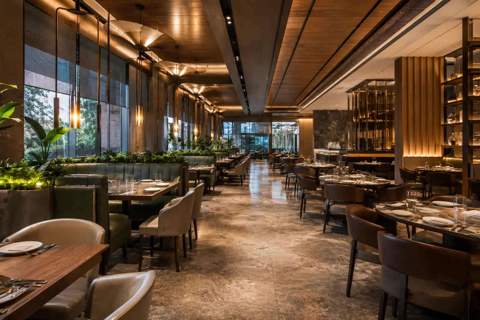 Restaurant interior design in Greater Noida